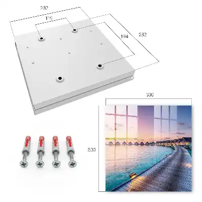 Ein friedlicher Sonnenuntergang mit Häusern am Wasser
