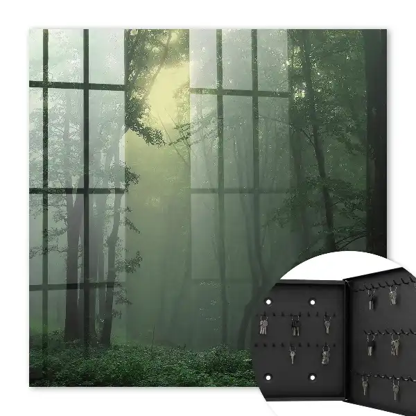 Waldnebel im Morgennebel