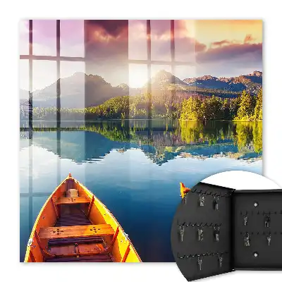 Bergfrieden bei Sonnenuntergang