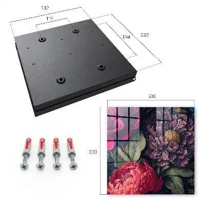 Luxuriöse Blumen, ausdrucksstark im Detail