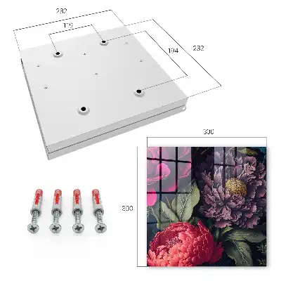 Luxuriöse Blumen, ausdrucksstark im Detail