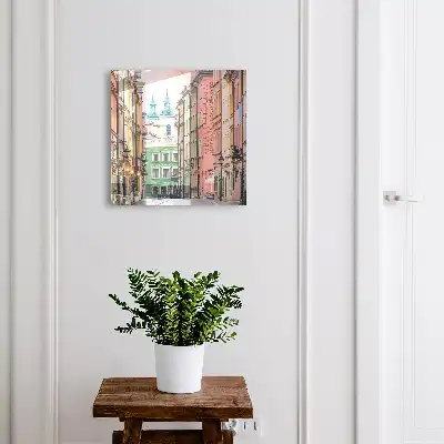 Bunte Mietshäuser, charmante Atmosphäre