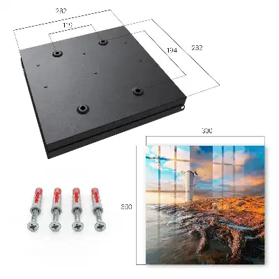 Sonnenuntergangsleuchtturm