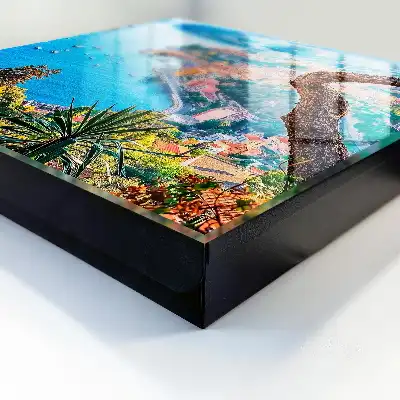 Urlaubslandschaft der Buchtküste