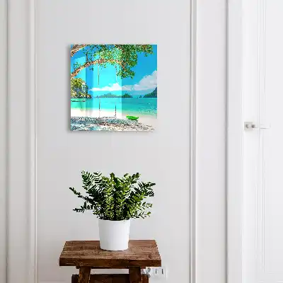 Tropisches Paradies, Meeresgrün