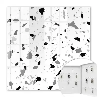 Monochromer Terrazzo-Stil