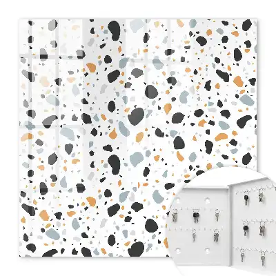 Harmonie der Formen im Terrazzo-Muster