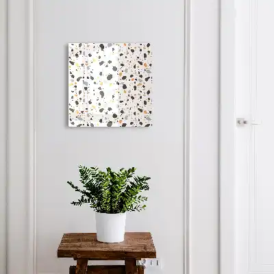Harmonie der Formen im Terrazzo-Muster