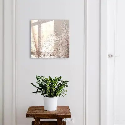 Blätter elegant in zarten Farbtönen