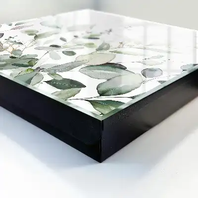 Grüne Eleganz Harmonie Blätter