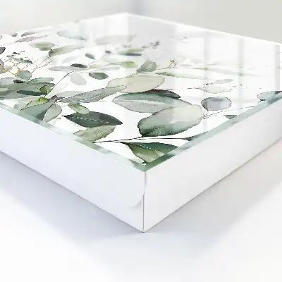 Grüne Eleganz Harmonie Blätter