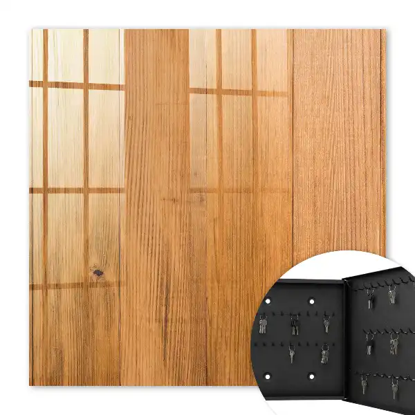 Wohnaccessoire mit gemütlicher Holzstruktur