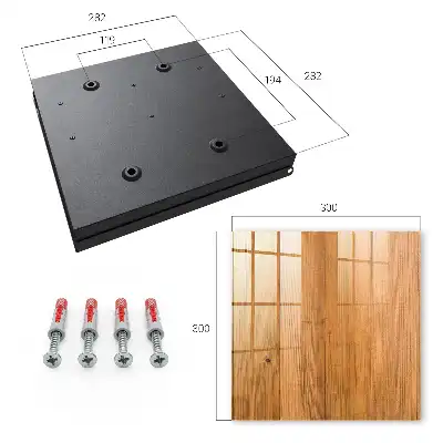 Wohnaccessoire mit gemütlicher Holzstruktur