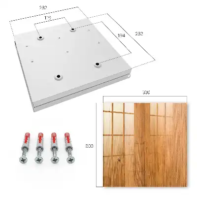 Wohnaccessoire mit gemütlicher Holzstruktur