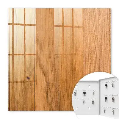 Wohnaccessoire mit gemütlicher Holzstruktur