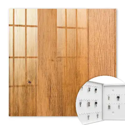 Wohnaccessoire mit gemütlicher Holzstruktur