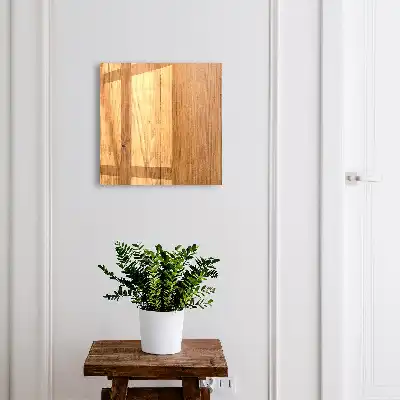 Wohnaccessoire mit gemütlicher Holzstruktur