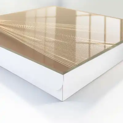 Minimalistische Linien in zarten Farben