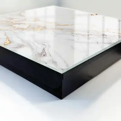 Schlüsselkasten für den Flur Die Eleganz von gelbem Stein mit Mustern