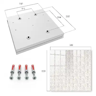 Geometrisches Muster aus Wellenlinien