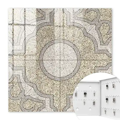 Elegantes graues und beiges Mosaik