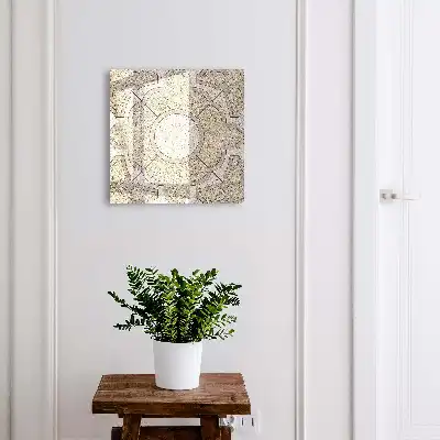 Elegantes graues und beiges Mosaik