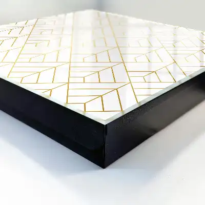 Stilvolle Geometrie in leuchtenden Farben