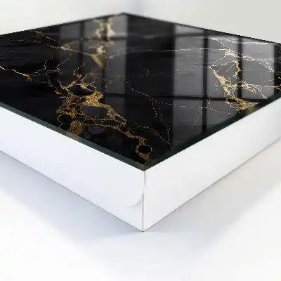 Wandbild mit elegantem Muster aus glänzenden Linien