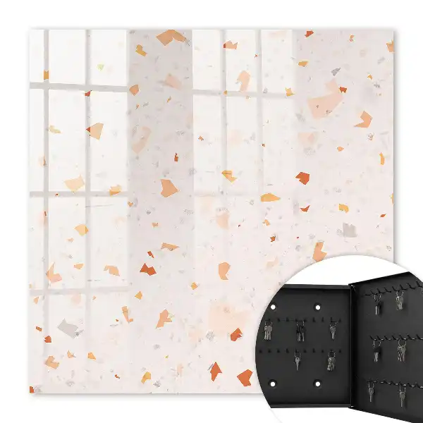 Ein elegantes Mosaik aus warmen Farben