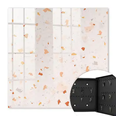 Ein elegantes Mosaik aus warmen Farben