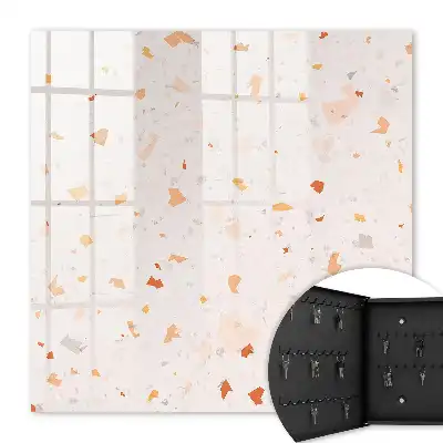 Ein elegantes Mosaik aus warmen Farben