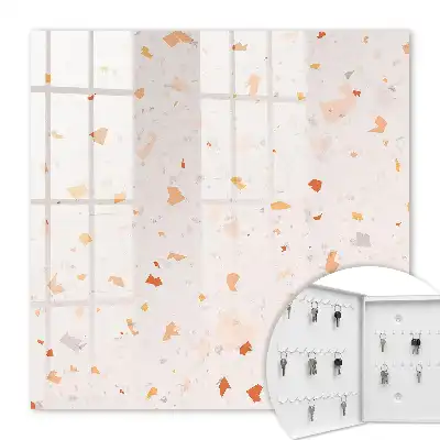 Ein elegantes Mosaik aus warmen Farben