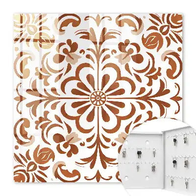 Ornamentales Muster mit floralen Motiven