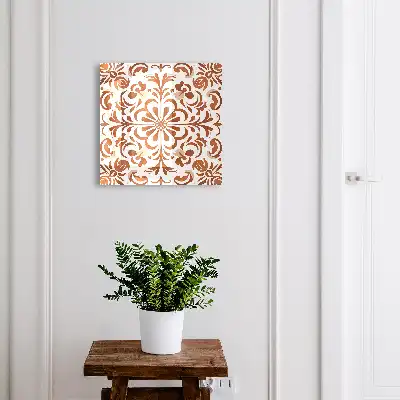 Ornamentales Muster mit floralen Motiven