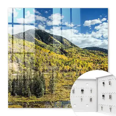 Herbstlandschaft blauer Himmel