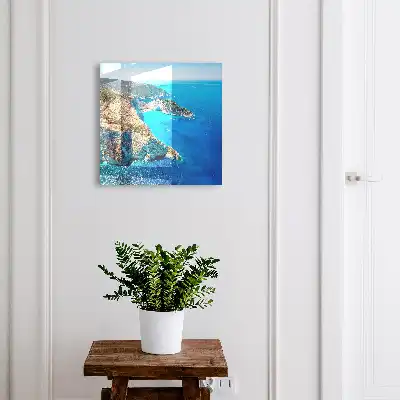 Französische Riviera am Meer