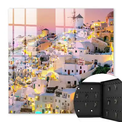 Griechische Landschaft bei Sonnenuntergang
