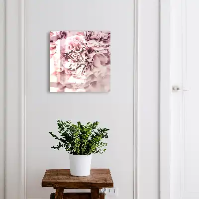 Eine rosafarbene Blume voller Zartheit