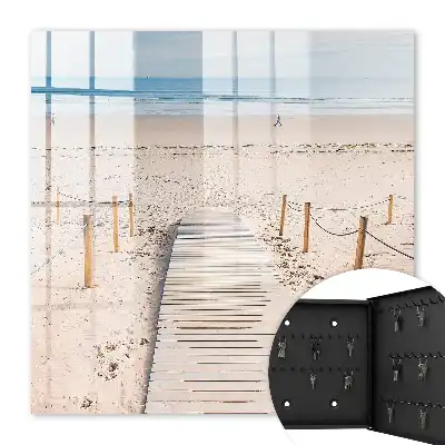 Meeresstrand am Morgen