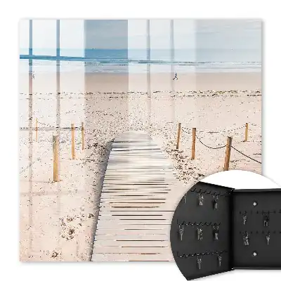Meeresstrand am Morgen