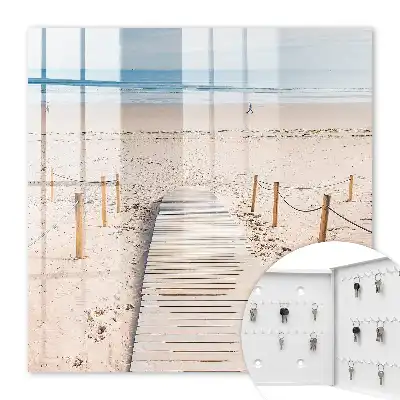 Meeresstrand am Morgen