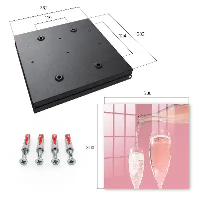 Champagnergläser mit rosa Hintergrund
