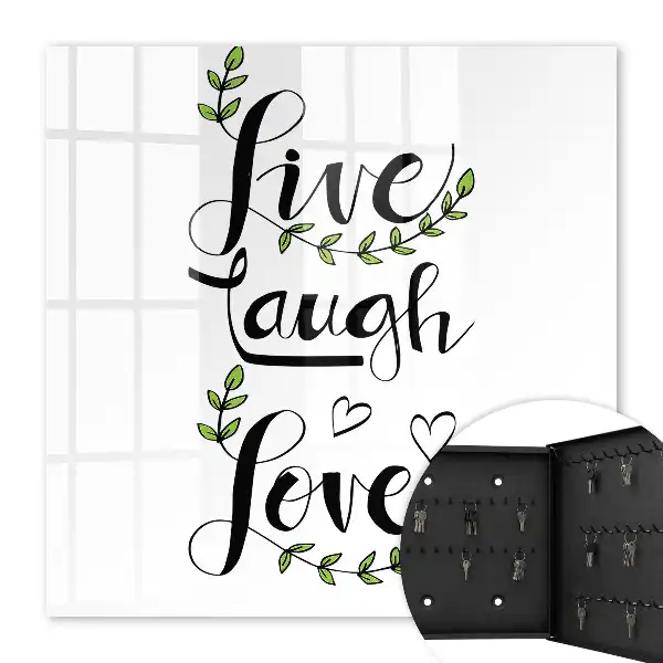 Positive Typografie mit floralen Akzenten