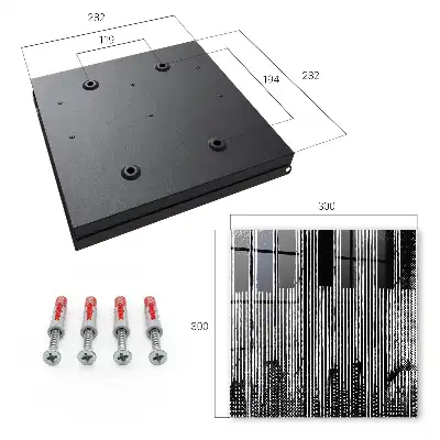 Geometrische Linien in Schwarz und Weiß