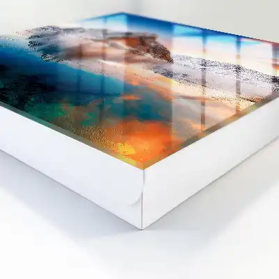 Harmonie der Berge im Sonnenlicht