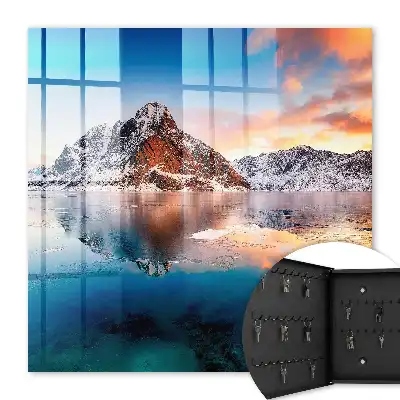 Harmonie der Berge im Sonnenlicht