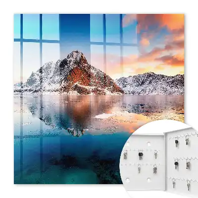 Harmonie der Berge im Sonnenlicht