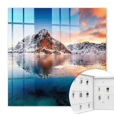 Harmonie der Berge im Sonnenlicht