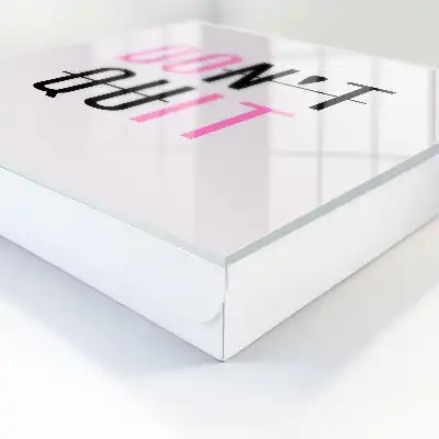 Typografie, die zu kontrastierenden Farben anregt