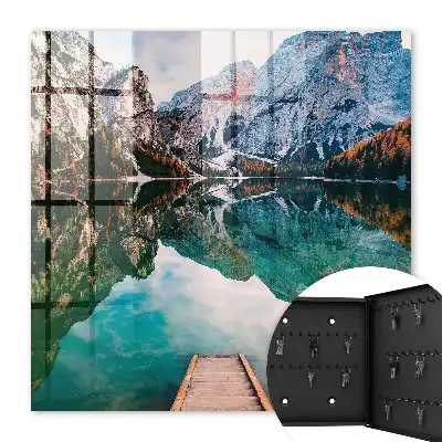 Eine Berglandschaft in unglaublichen Farben